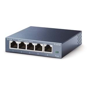 TP-Link TL-SG105 5 Port Gigabit Çelik Kasa Masaüstü Switch