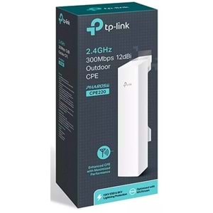 TP-Link CPE220 2.4GHz 300Mbps 12dBi Dış Mekan outdoor AP