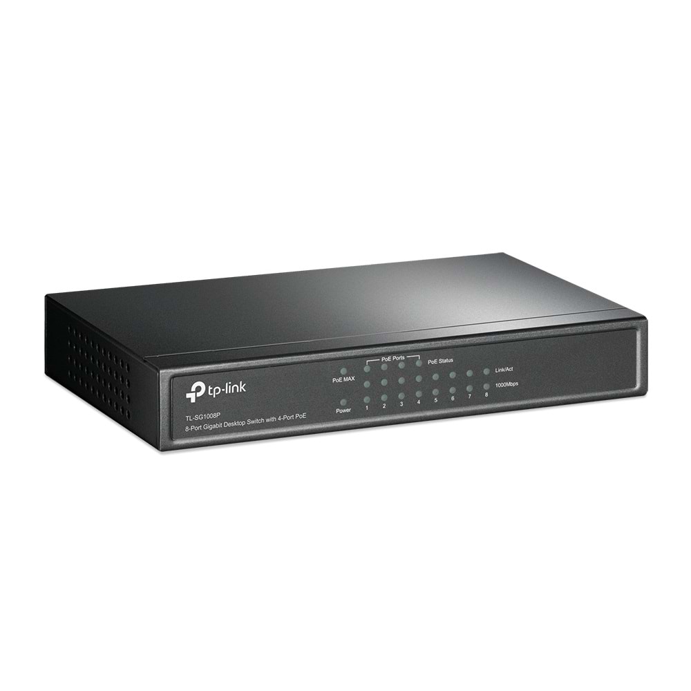 TP-Link TL-SG1008P 8 Port Gigabit 4 Port Poe 53W Switch