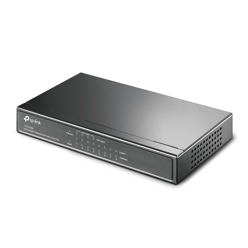 TP-Link TL-SG1008P 8 Port Gigabit 4 Port Poe 53W Switch