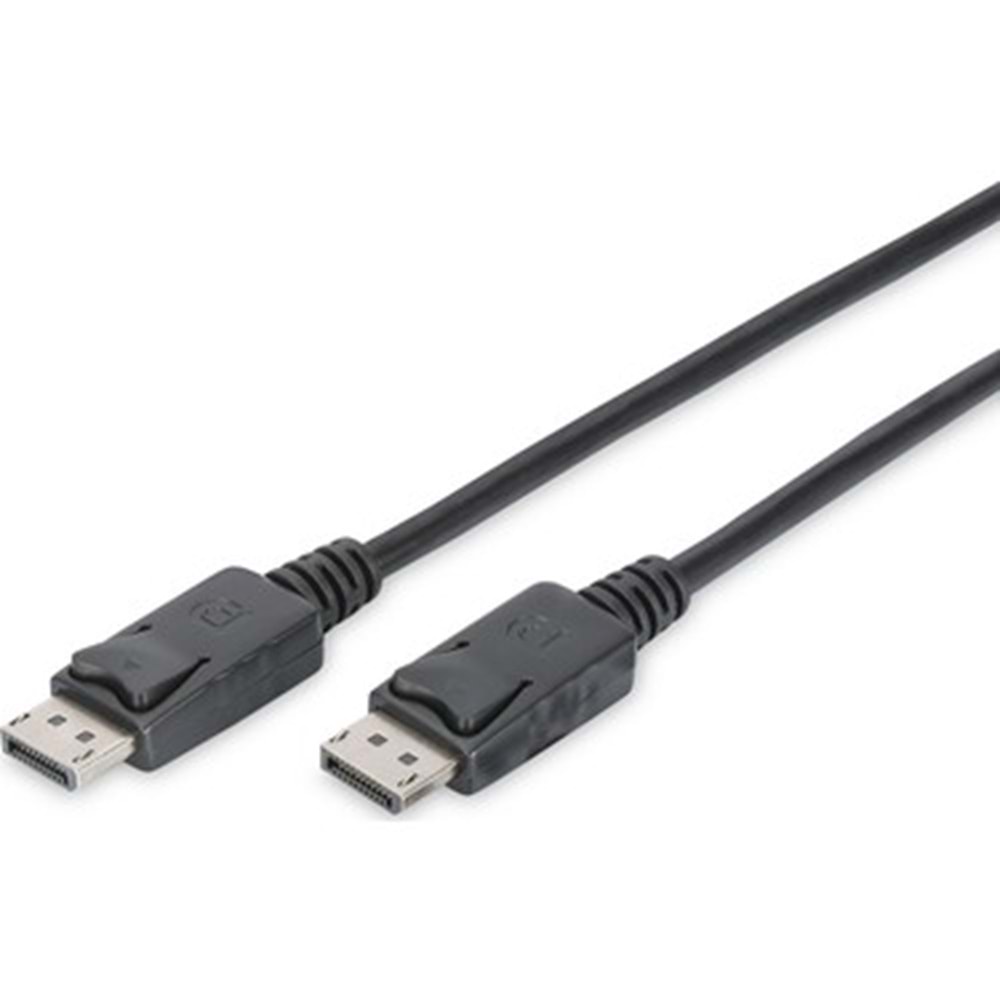 Digitus DisplayPort Kablo Siyah (1m) 4K