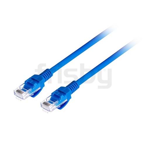 Frisby FA-C6E10 10m CAT6 Patch Kablo Mavi