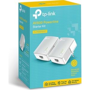 TP-Link TL-PA4010 KIT 500Mbps300m mesafeli,%85 Enerji Tasarruflu