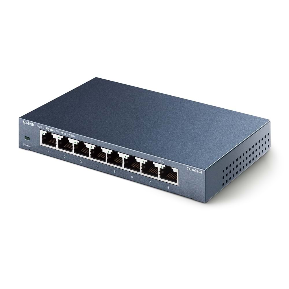 TP-Link TL-SG108 8 Port Gigabit Qos Destekli Tak Kullan