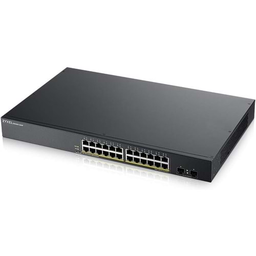 Zyxel GS1900-24 24 Port Gigabit 2xDUAL SFP L2 Yönetilebilir Switch