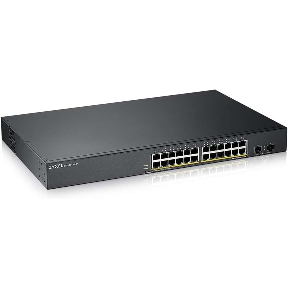 Zyxel GS1900-24 24 Port Gigabit 2xDUAL SFP L2 Yönetilebilir Switch