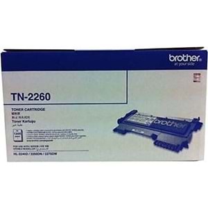 Brother TN-2260 Orjinal Toner 2600 Sayfa Kapasiteli