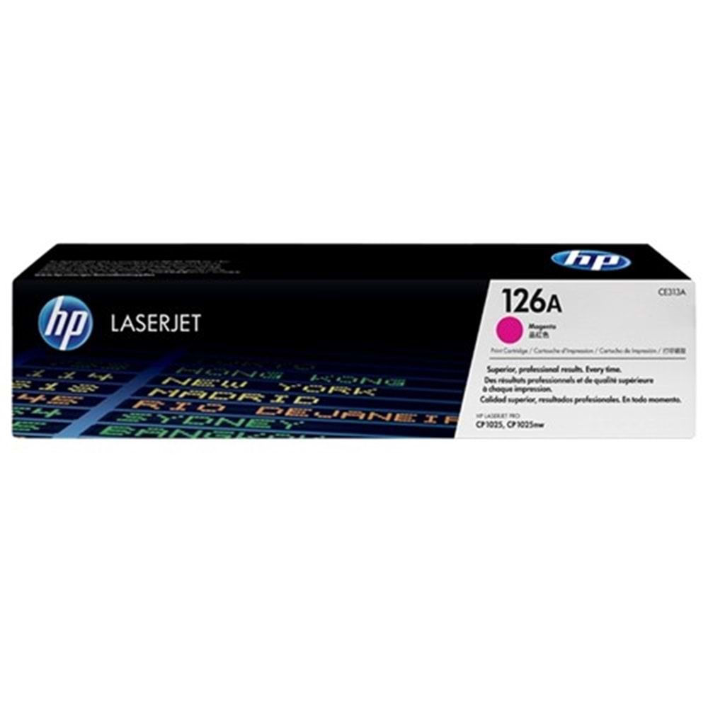 HP 126A 1000 Sayfa Kapasiteli Kırmızı Orjinal Toner CE313A
