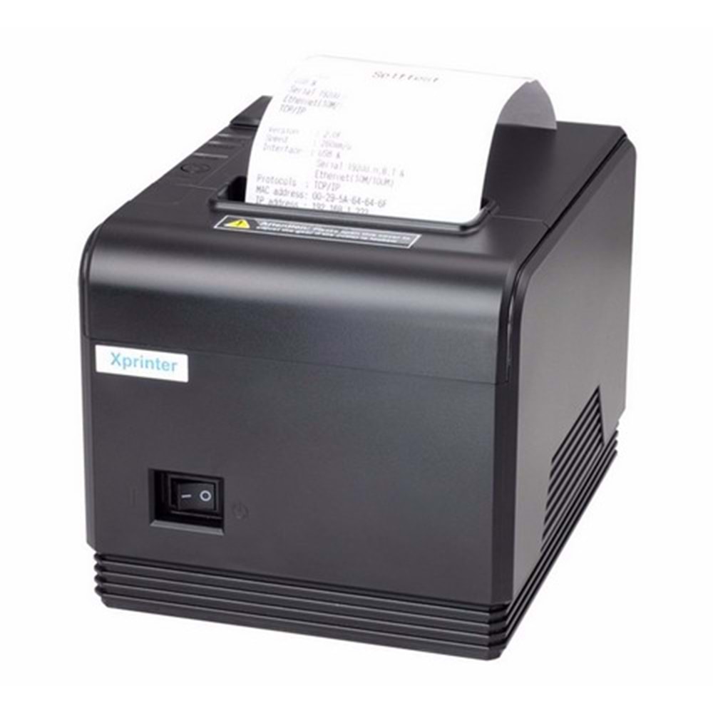 Xprinter Q800 Termal Fiş Yazıcı Seri USB Eth