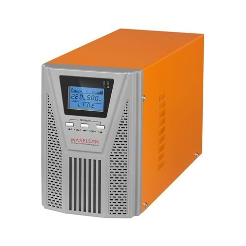 Makelsan Powerpack SE 1 KVA 900W 2x7AH 4-8Dk Online Güç Kaynağı V2