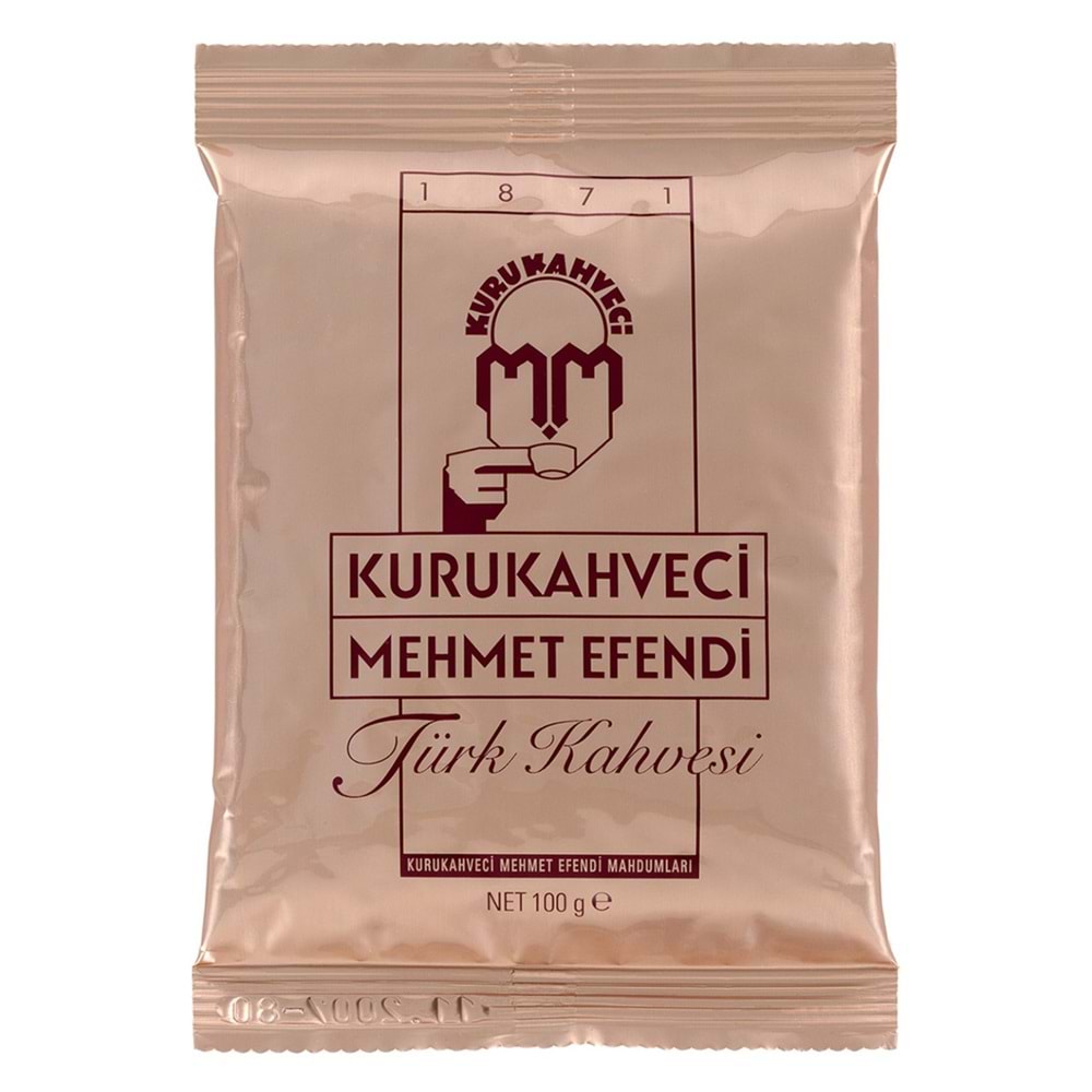 Kurukahveci Mehmet Efendi Türk Kahvesi 100 gr Teneke