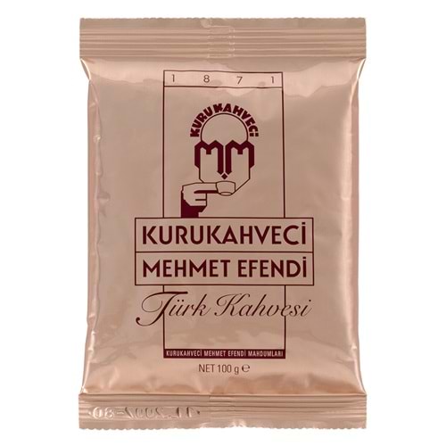 Kurukahveci Mehmet Efendi Türk Kahvesi 100 gr Teneke
