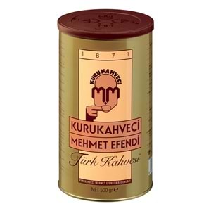Kurukahveci Mehmet Efendi Türk Kahvesi 500 gr Teneke