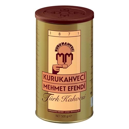 Kurukahveci Mehmet Efendi Türk Kahvesi 500 gr Teneke