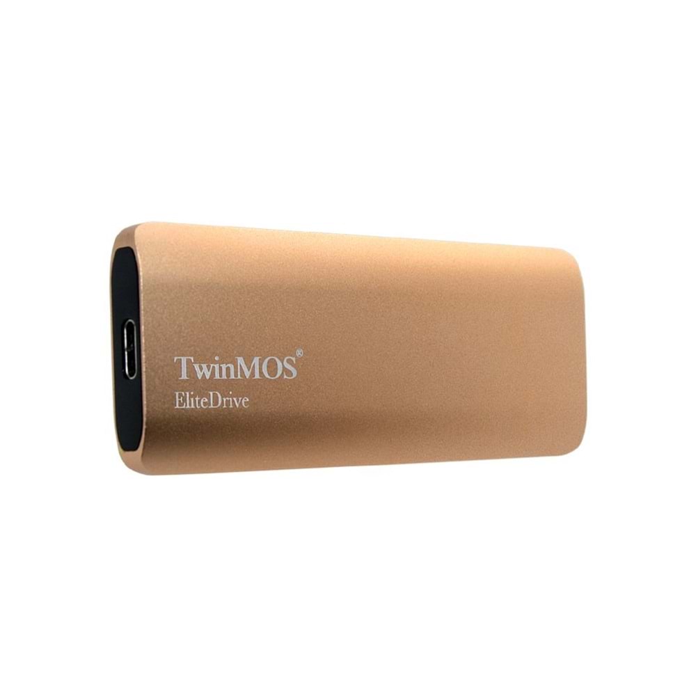 Twinmos 1TB Taşınabilir External SSD USB 3.2/Type-C Gold PSSDGGBMED32-G