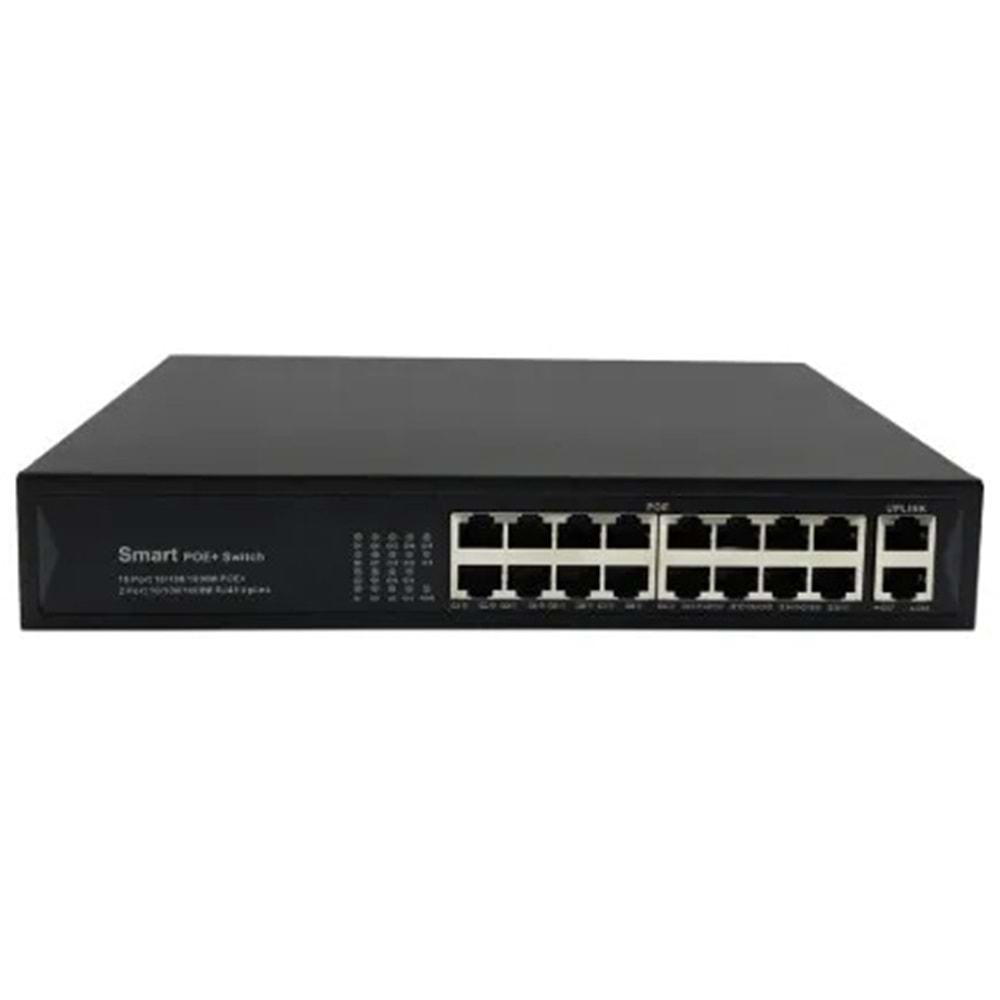 STARBOARD SB-3E0118P2G-E/NA 16X10/100 2XGIGAUPLINK 200W POE SWITCH
