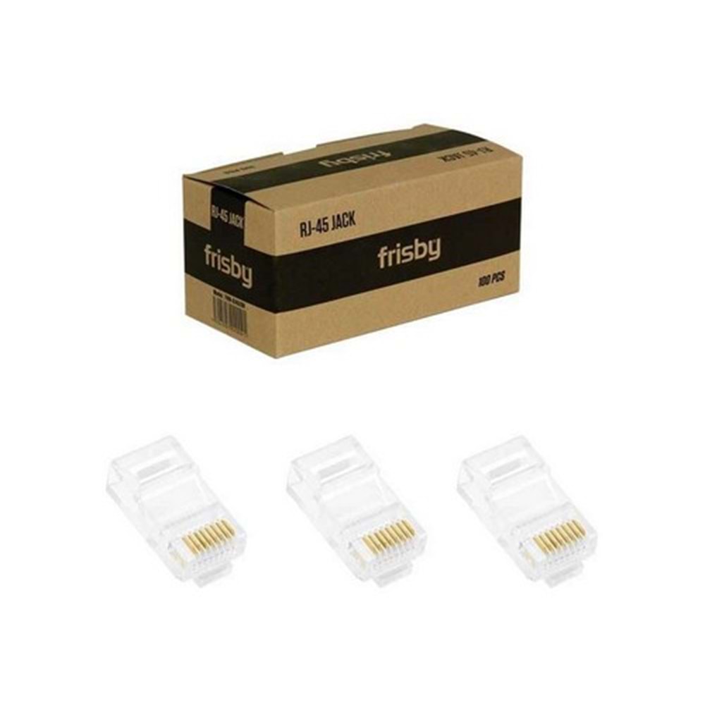 Frisby FNW-RJ4519N RJ45 100'lü Paket UTP Konnektör