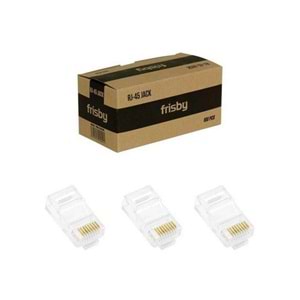 Frisby FNW-RJ4519N RJ45 100'lü Paket UTP Konnektör