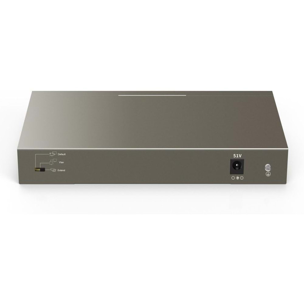 Tenda 8 Port 10/100+2G Desktop Switch TEF1110P