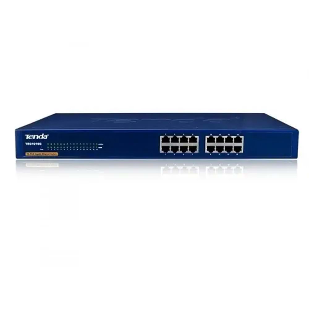 Tenda 16 PORT 10/100/1000Mbps Rack Mountable Switch TEG1016G