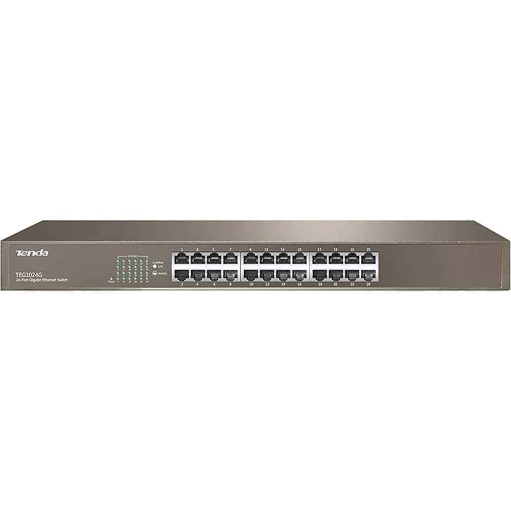 Tenda 24 PORT 10/100/1000 Rack Mountable TEG1024G