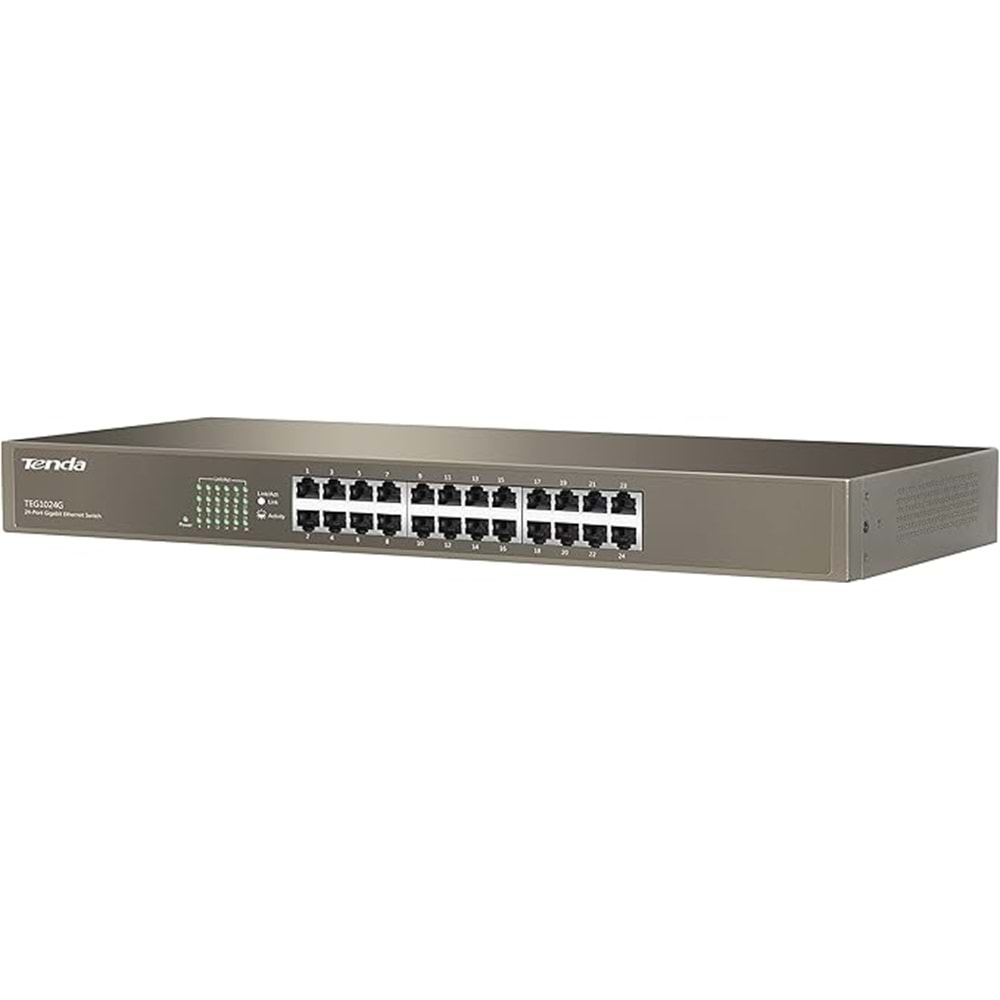 Tenda 24 PORT 10/100/1000 Rack Mountable TEG1024G