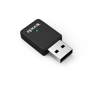 Tenda Kablosuz Ağ Adaptörü - AC650 Wireless Dual Band Auto-Install USB A U9